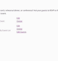 Manage multi-part events with secondary events feature