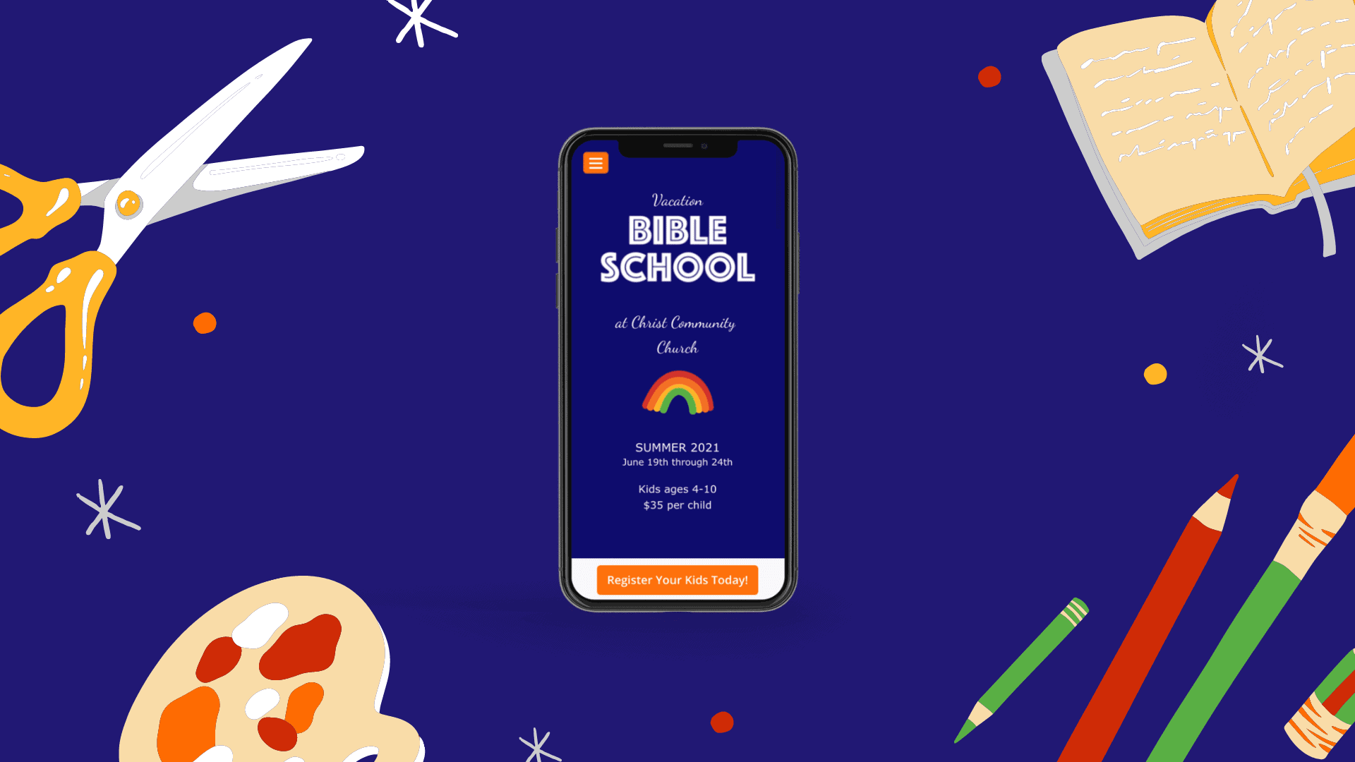 VBS registration tips and guide