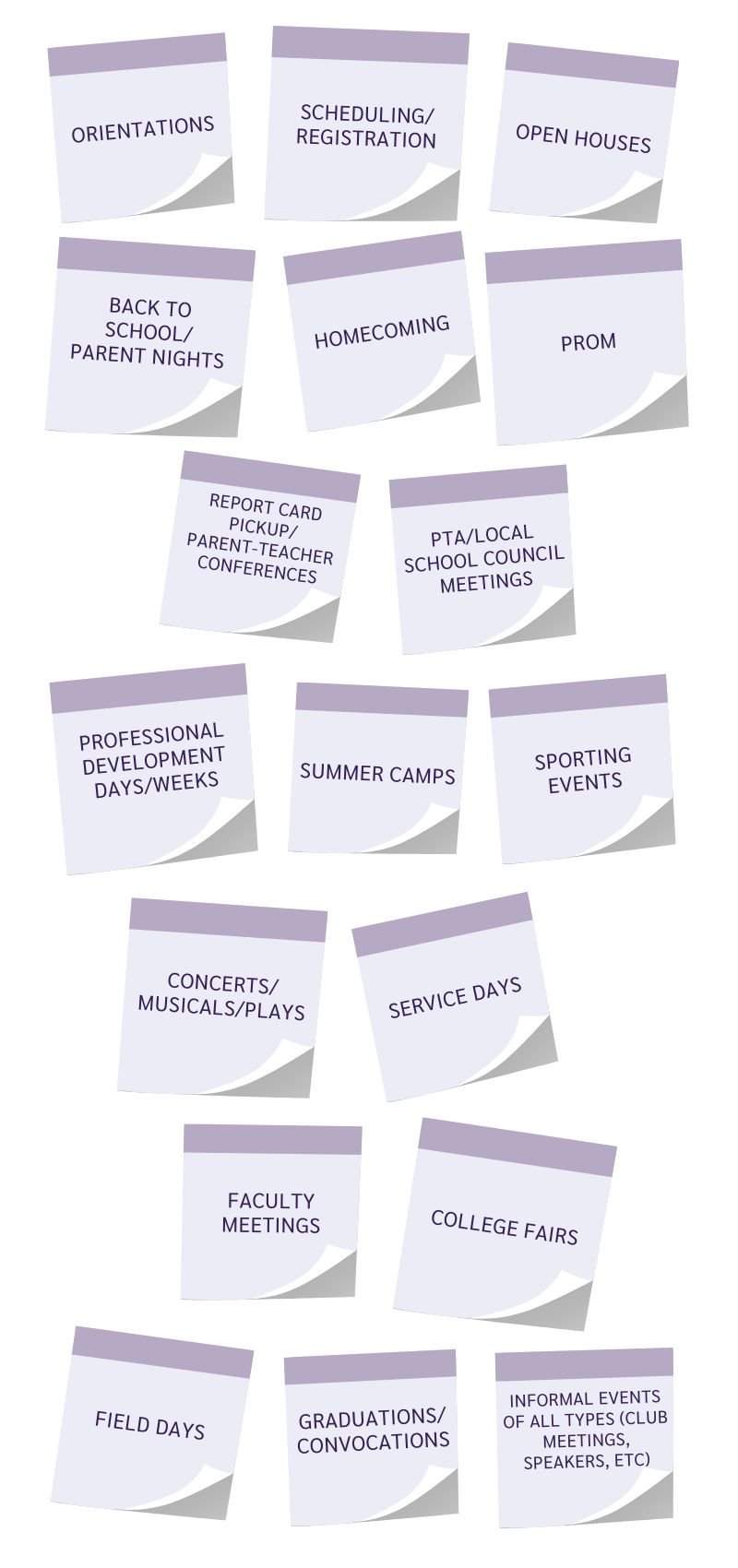 Events that Schools host_
