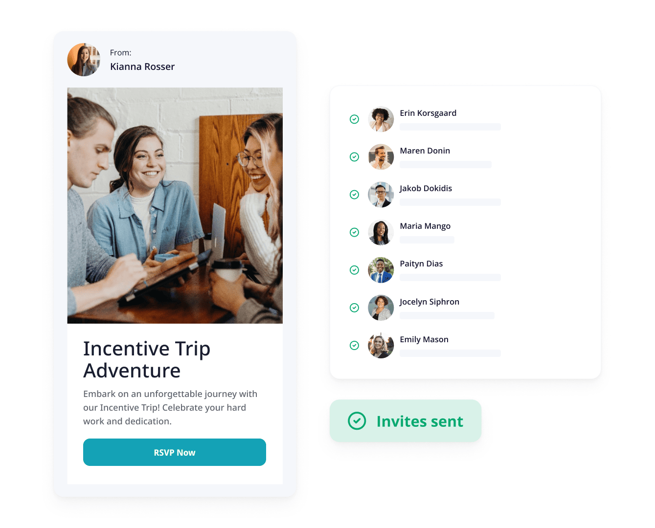 Incentive trip planning made easy