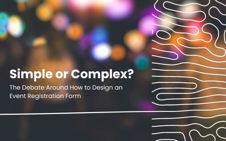 Summarizing the debate around how to design a registration form