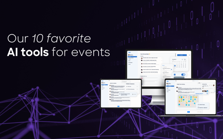 AI tools for events image