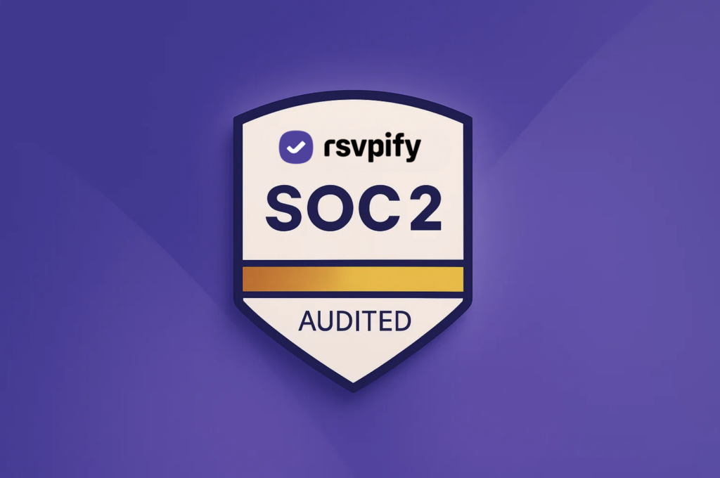 SOC-2 certified event website security