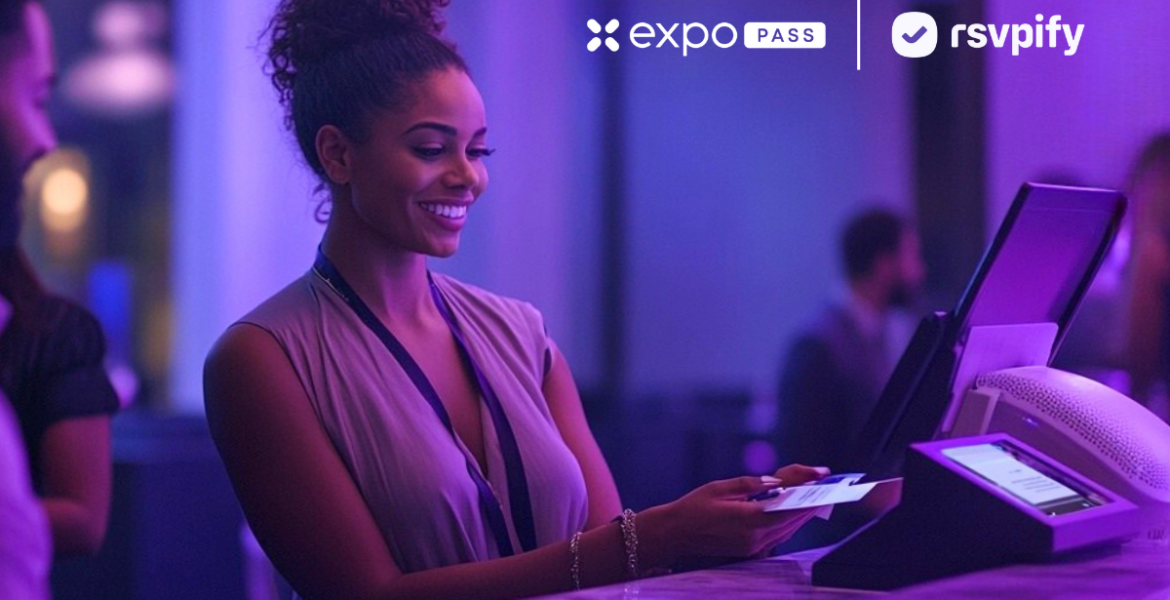 RSVPify>ExpoPass event badge printing partnership