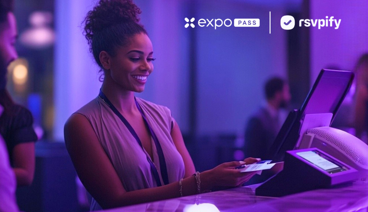 RSVPify>ExpoPass event badge printing partnership